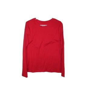Red Time and True Long Sleeve Shirt
